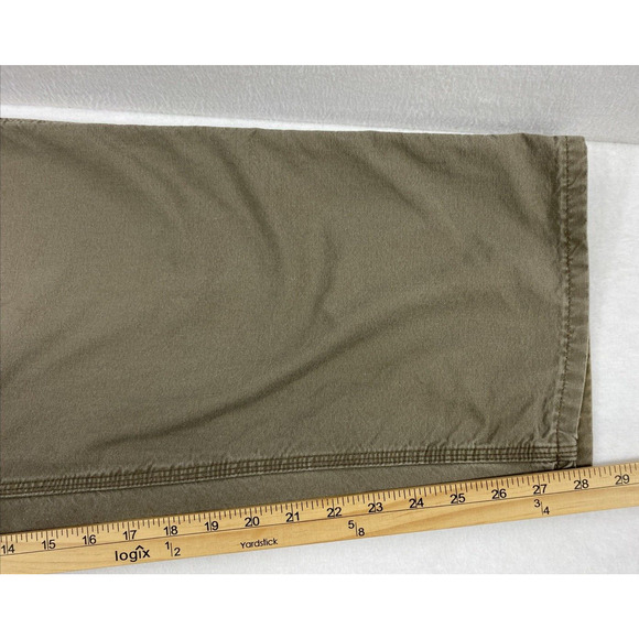 Carhartt Pants Mens 40 x 30 Dungaroo Fit Khaki Canvas Utility Work Carpenter - Picture 9 of 16